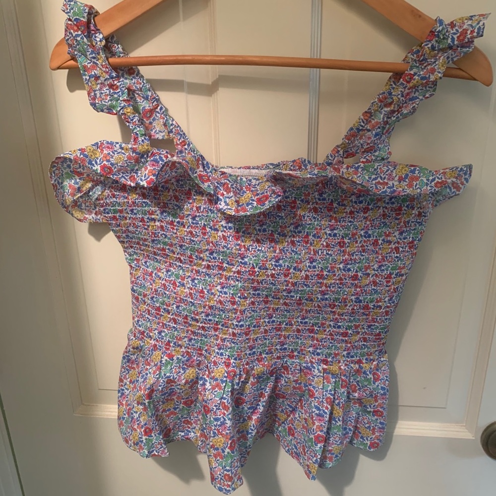 JCREW Ruffle Top